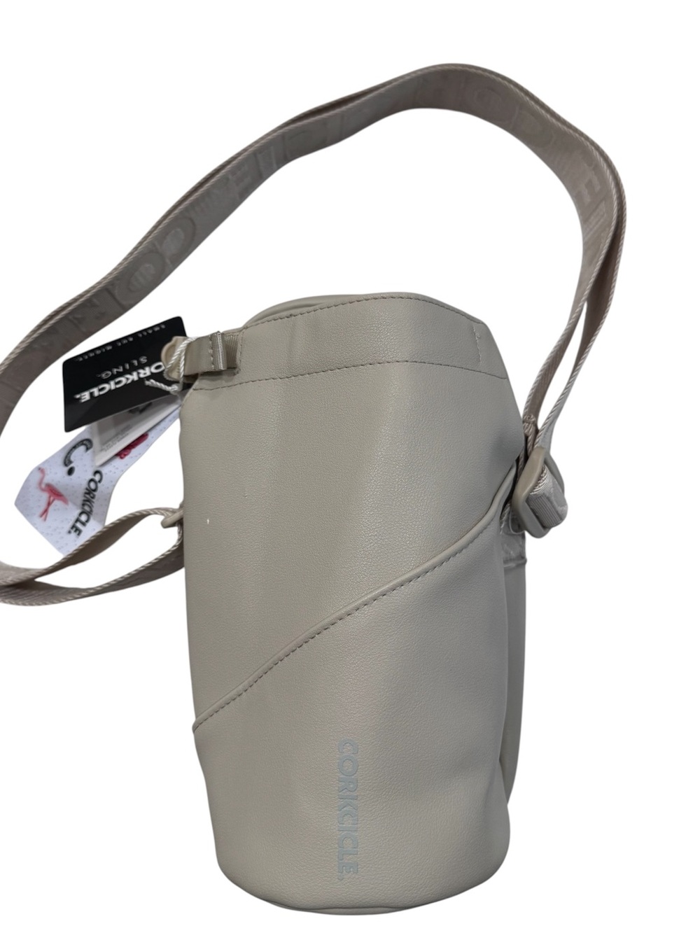 Corkcicle Cream Mini Crossbody Bag - Picture 2 of 11